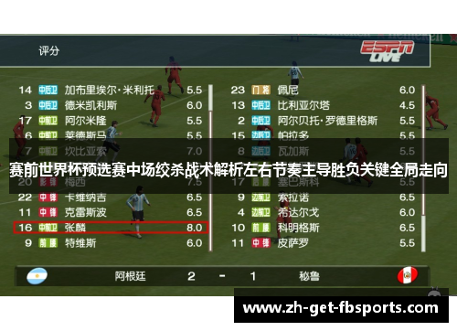 赛前世界杯预选赛中场绞杀战术解析左右节奏主导胜负关键全局走向